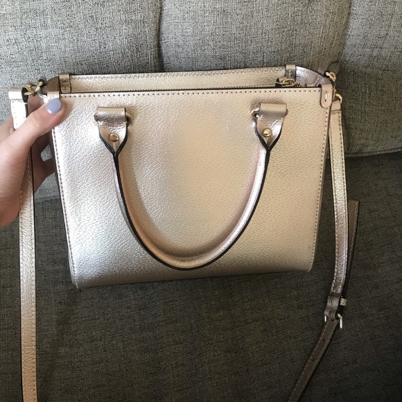 Rose Gold Kate Spade Purse - Picture 4 of 4